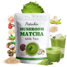 Superfood Powder Manufacturer - Private Label Antioxidants Adaptogens Instant Pistachio Matcha