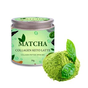 Matcha Powder Manufacturer - Private Label Collagen Green Tea Organic Customizable Green Tea Factory Supply