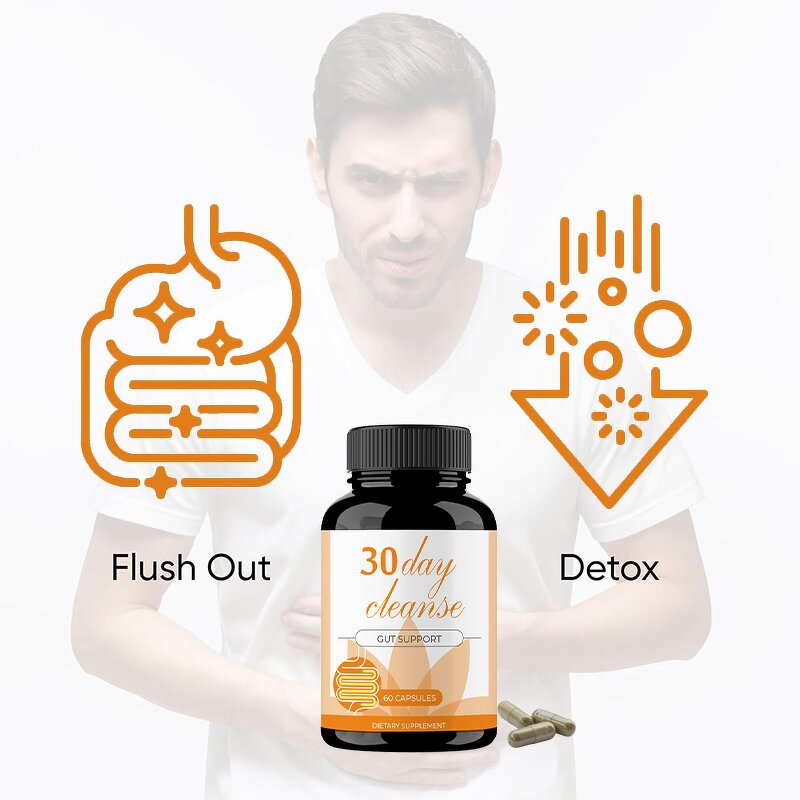 Weight Management Capsule Manufacturer - Private Label 15 Day Cleanse Support Fat Burner Flat Belly