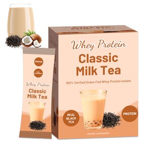 Milk Tea Powder Manufacturer - Private Label 100% Grass-Fed Isolate Classic Black Flavor