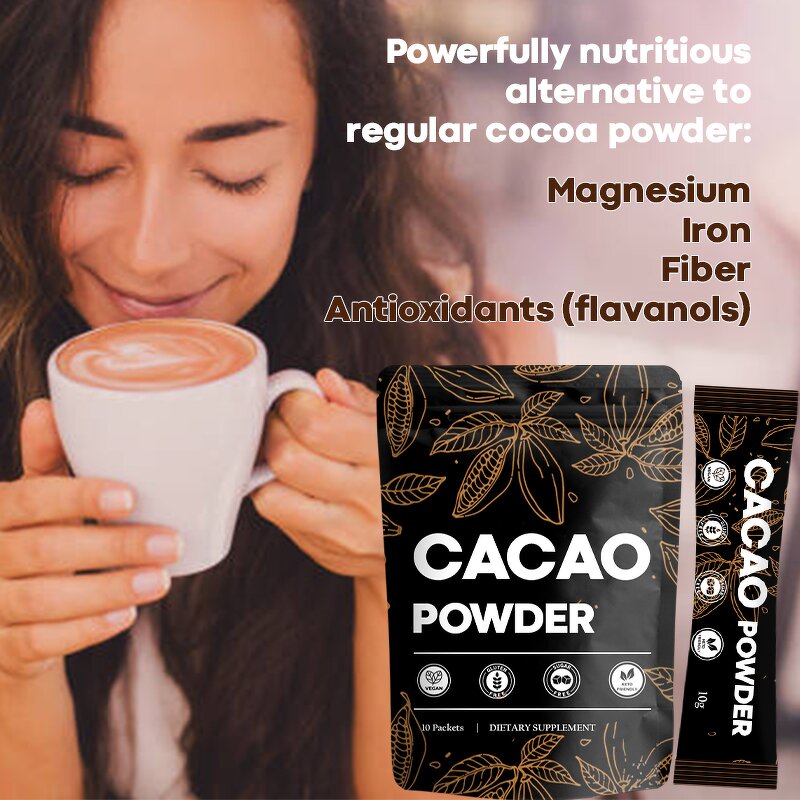 Cocoa Powder Manufacturer - Private Label Unsweetened Keto Vegan Superfoods Antioxidants Organic Cacao