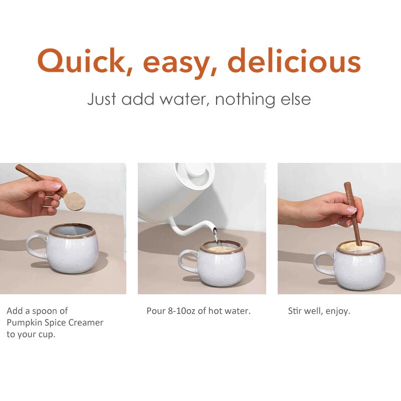 Superfood Creamer Manufacturer - OEM Superfood Coconut MOT Oil Cinnamon Pumpkin Spice Creamer