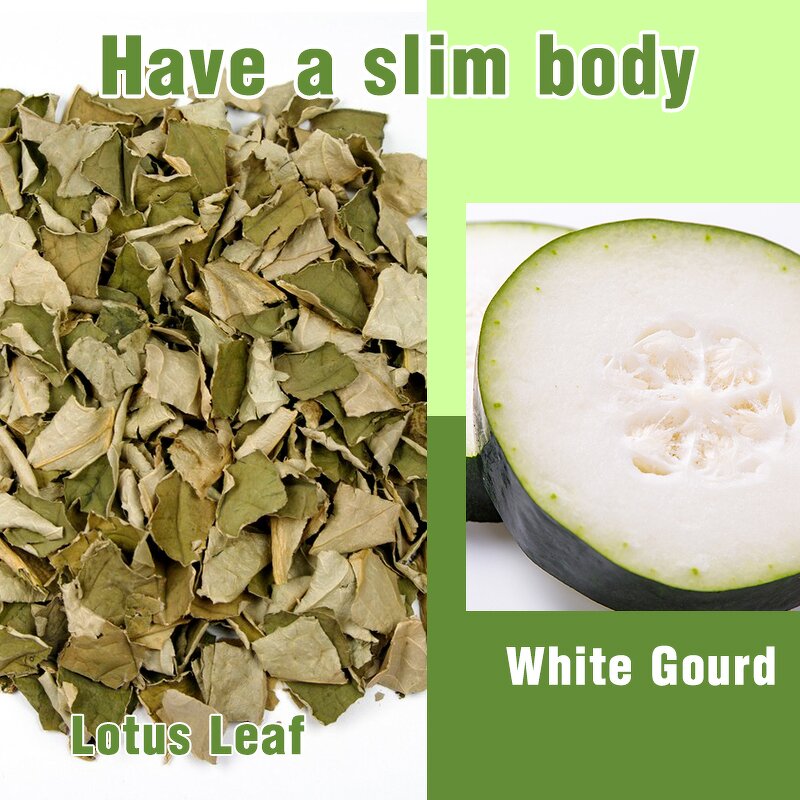 Detox Tea Manufacturer - Custom Herbal Slimming Dried Lotus Leaf White Gourd Fit Diet Tea