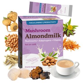 Almond Milk Powder Manufacturer - Customized Sachet Design Box Plant Extract Product