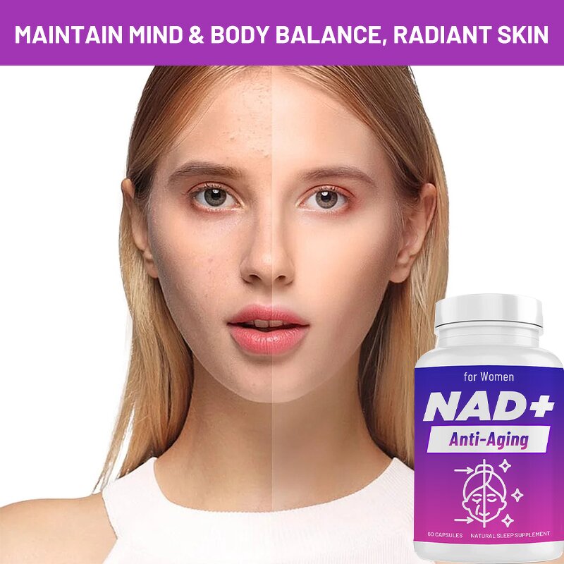 Anti Aging Capsule Manufacturer - Private Label Resveratrol Black Cohosh Aging Defense NAD+ Anti Aging