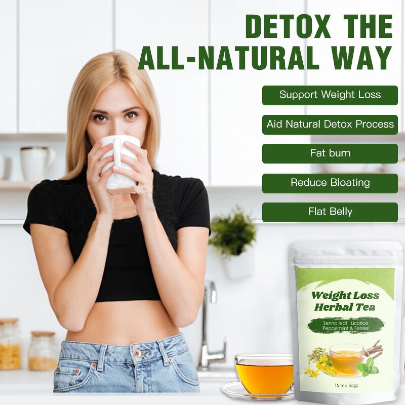 Detox Tea Manufacturer - OEM Private Label Natural Weight Loss Slimming Tea Bag Flat Belly Detox