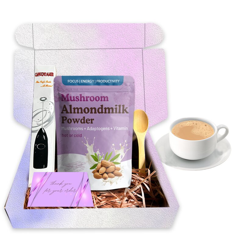 Almond Milk Powder Manufacturer - Organic Mushroom Almond Kit Plant Extract Supplement