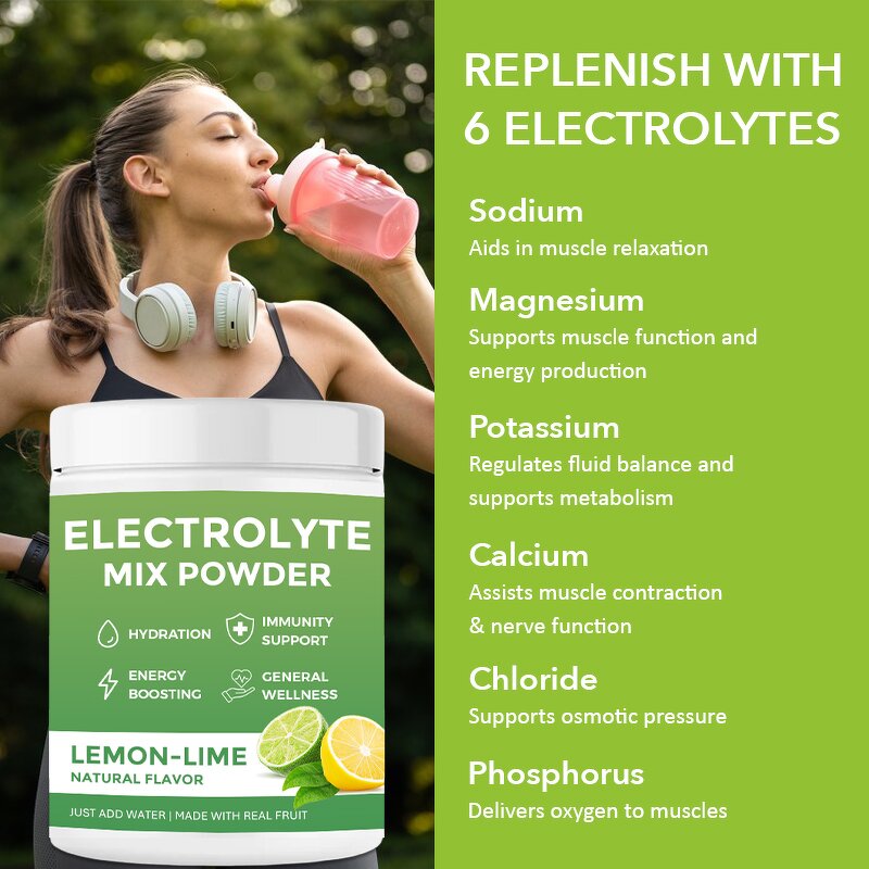 Electrolyte Powder Manufacturer - Private Label Multivitamin Electrolytes Sodium Sport Keto Hydration