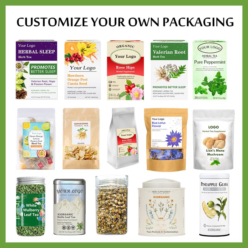 Detox Tea Manufacturer - Organic Herbal Custom Fit Senna Leaf Flat Tummy Weight Loss Detox Tea