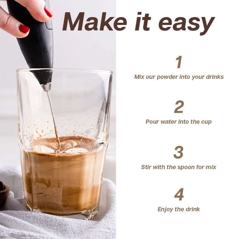 Mushroom Creamer Manufacturer - Private Label Superfood 5 Mushrooms Blend Coconut Cream Coffee Partner