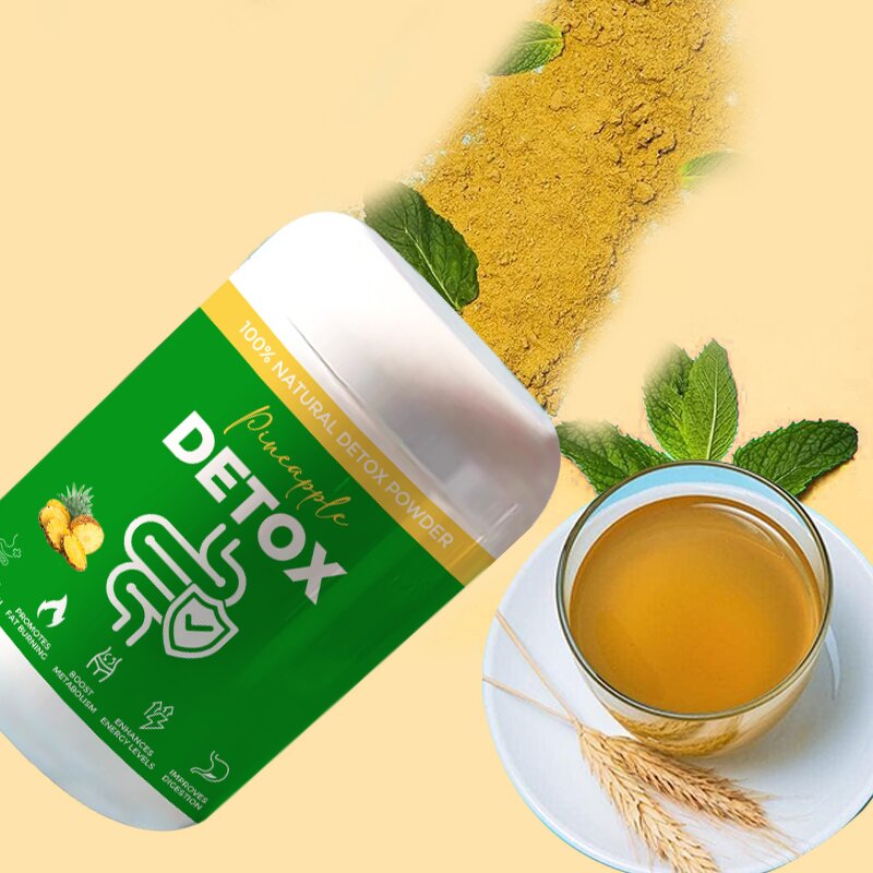 Detox Powder Manufacturer - OEM Weight Management Suppressive Appetite Detox Pineapple Flavor Extreme Detox