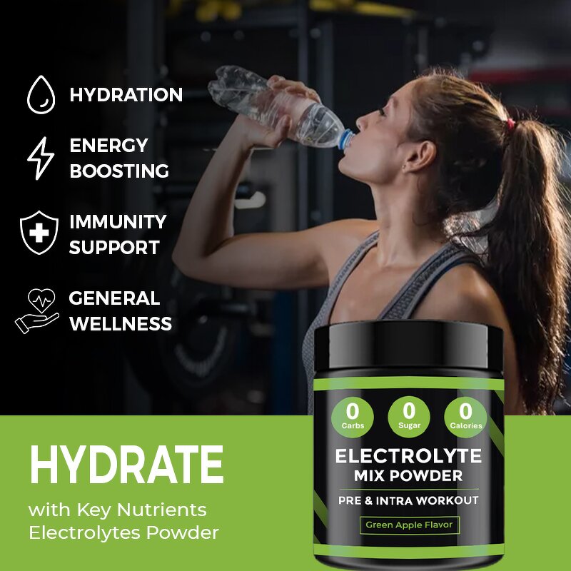 Electrolyte Powder Manufacturer - OEM Muscle Function Hydration Magnesium Potassium Sodium Supplement