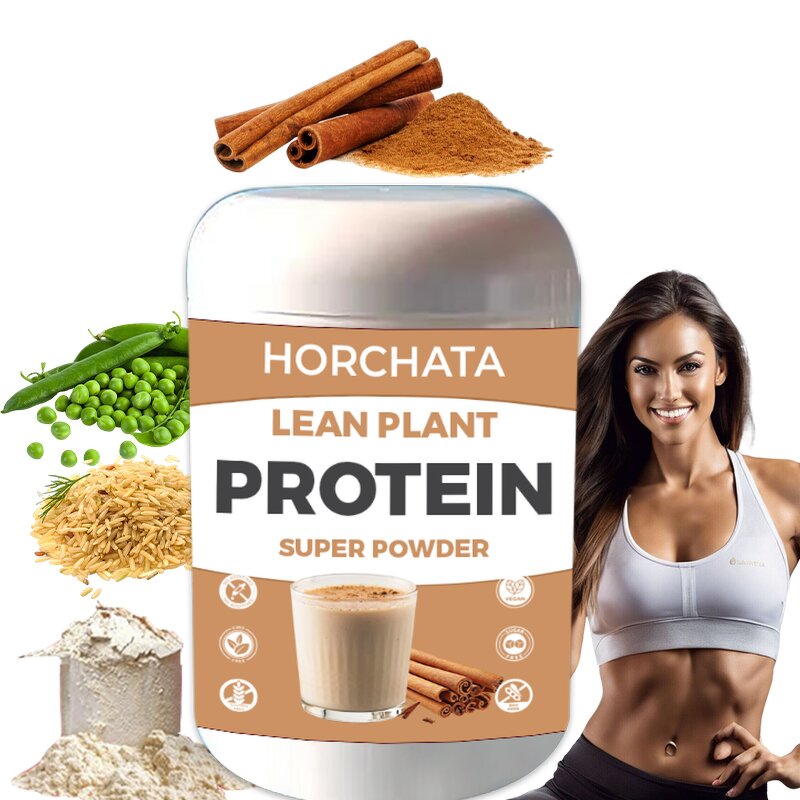 Plant Based Protein Manufacturer - Private Label Superfood Gluten Free No Sugar Horchata Protein