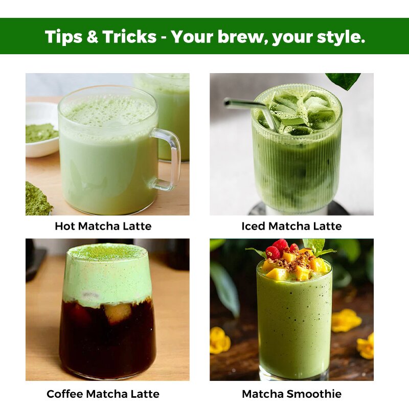 Matcha Latte Powder Manufacturer - Private Label MCT Oil Mushroom Pistachio Matcha Milk Tea