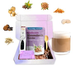 Almond Milk Powder Manufacturer - Custom Kit Packaging Organic Almond Herbal Supplement Adults