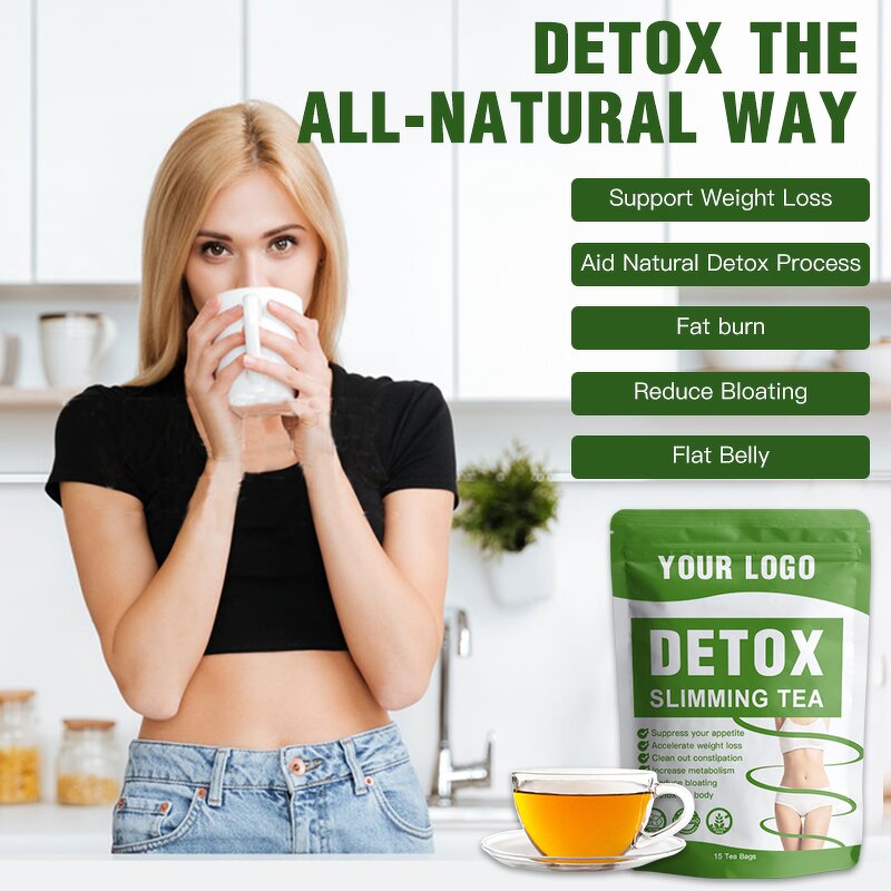 Detox Tea Manufacturer - Private Label Weight Loss Detox 14 Day Flat Belly Fat Reduce Minceur