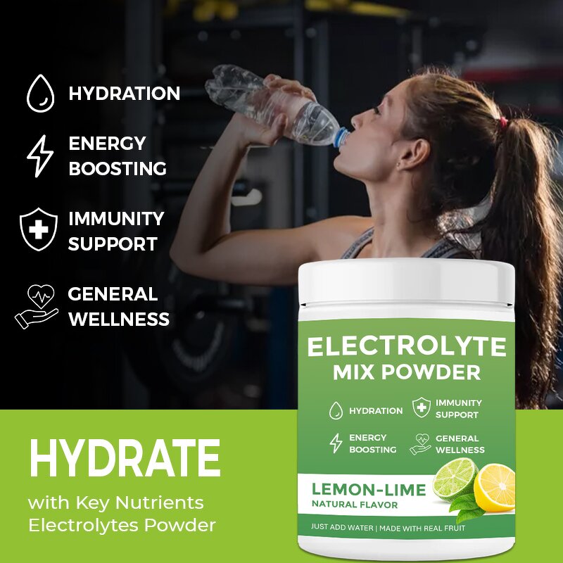 Electrolyte Powder Manufacturer - Private Label Multivitamin Electrolytes Sodium Sport Keto Hydration