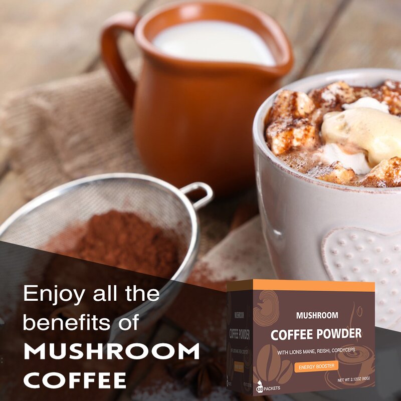 Mushroom Coffee Manufacturer - Organic Cordyceps Superfood Coffee Mushroom Complex Coffee