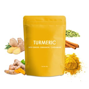 Turmeric Latte Powder Manufacturer - Custom LOGO Health Benefits Turmeric Ginger Blend Taste Turmeric Latte