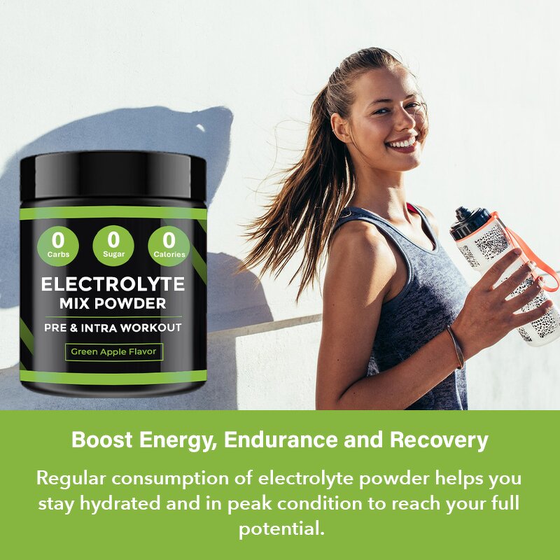 Electrolyte Powder Manufacturer - OEM Muscle Function Hydration Magnesium Potassium Sodium Supplement