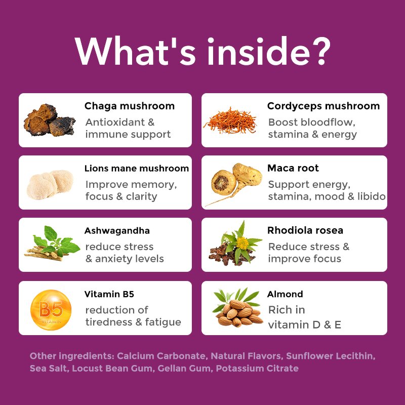 Almond Milk Powder Manufacturer - Mushroom Sweet Sugar Flavored Instant Coffee Bag Slimming Product