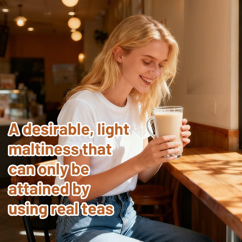 Milk Tea Powder Manufacturer - Private Label Low Caffeine Grass-Fed Classic Natural Sweetened