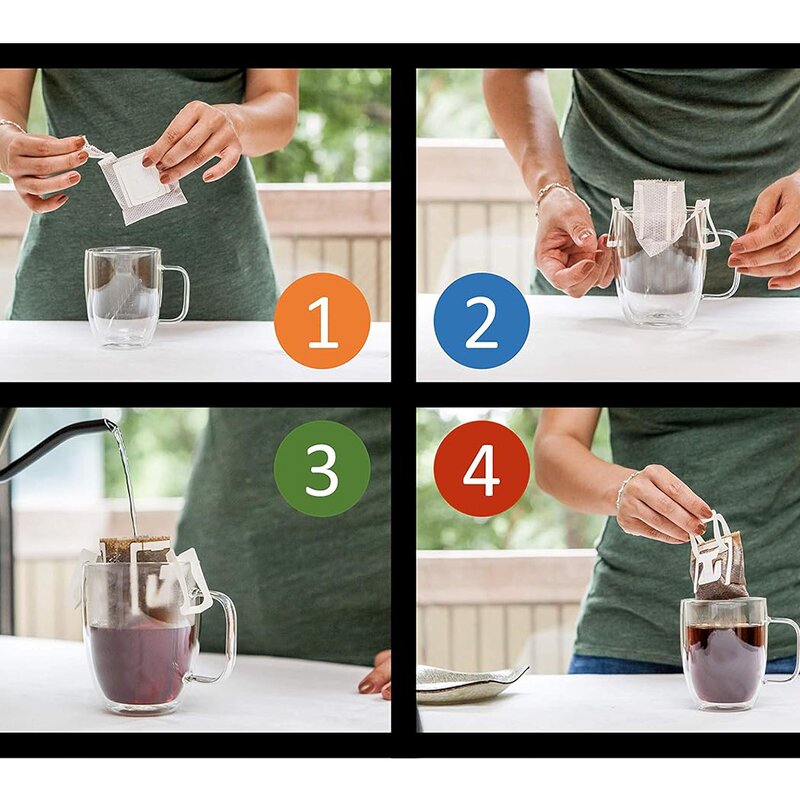 Mushroom Coffee Manufacturer - Private Label Hanging Ear Drip Dark Roast Dandelion Mushroom Coffee