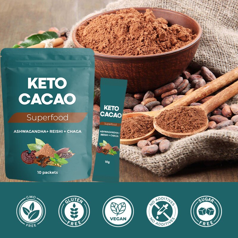 Cocoa Powder Manufacturer - OEM KETO Cacao Rich Polyphenol Cardiovascular Cerebrovascular Health