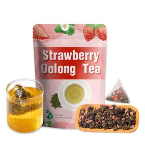 Fruit Tea Manufacturer - Good Flavor Fruit Tea Summer Cold Infused Strawberry Oolong Tea