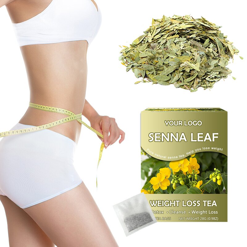 Detox Tea Manufacturer - OEM Fat Burning Herbal Tea Flat Belly Dried Senna Loose Leaf Tea
