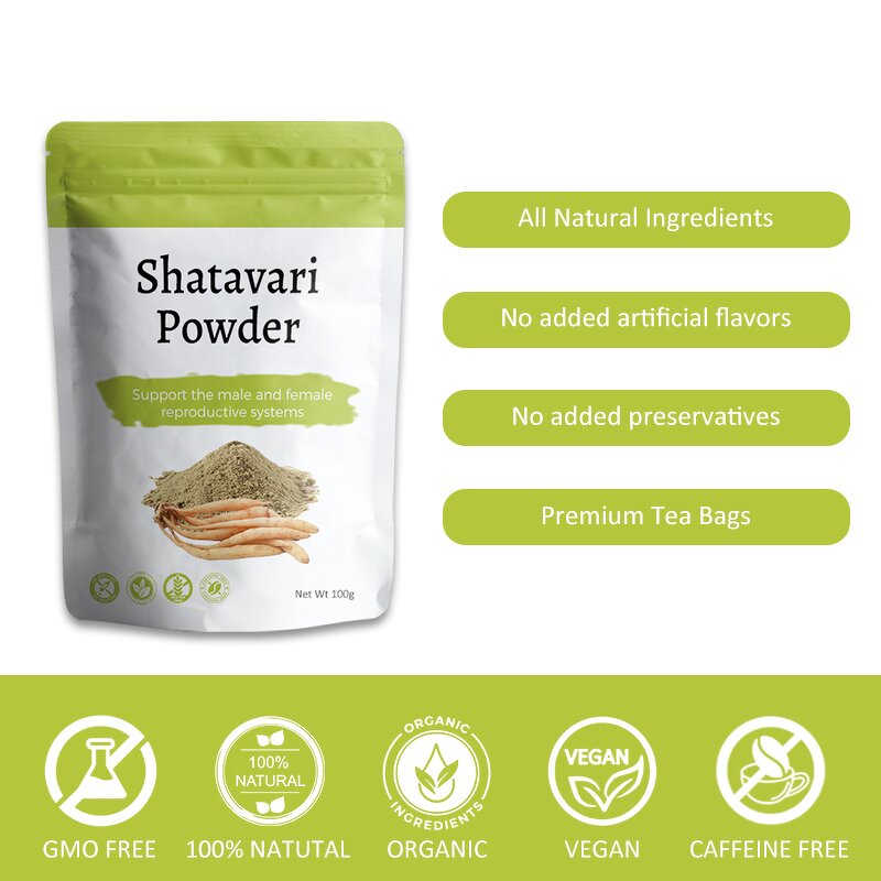 Women Health Powder Manufacturer - Private Label Increase Stamina Energy Women's Health Pure Shatavari Powder