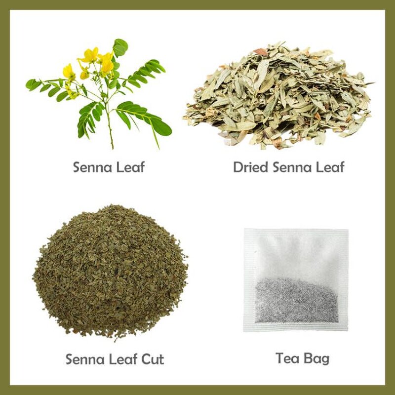 Detox Tea Manufacturer - OEM Fat Burning Herbal Tea Flat Belly Dried Senna Loose Leaf Tea