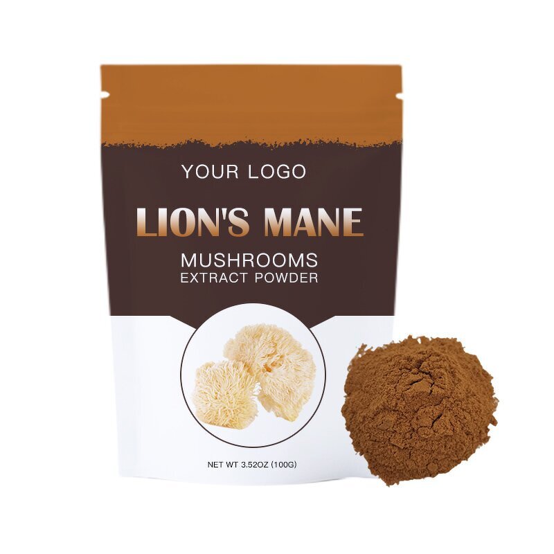 Mushroom Extract Manufacturer - Customized Packaging OEM Organic Lions Mane Mushroom Extract