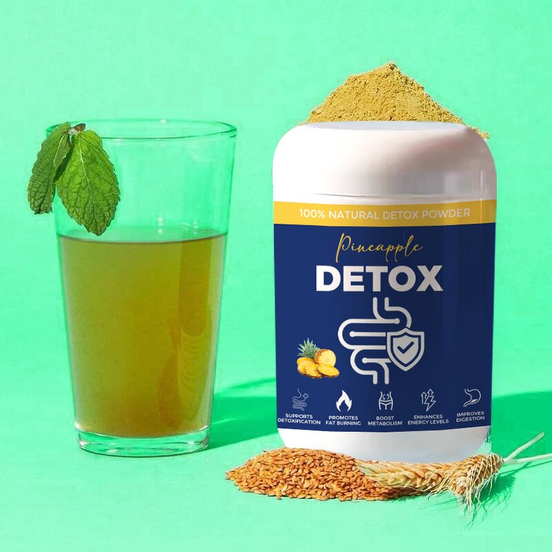 Detox Powder Manufacturer - Private Label Weight Management Weight Lose Pineapple Detox Cleanse Extreme