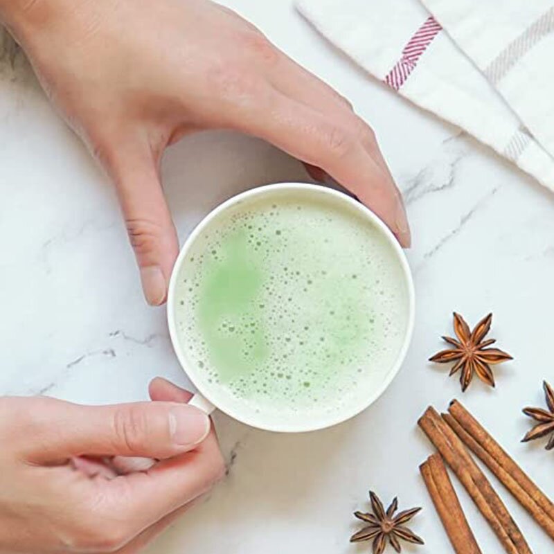 Matcha Powder Manufacturer - OEM Organic Green Tea Blend Ginger Cinnamon Turmeric Matcha Tea Powder