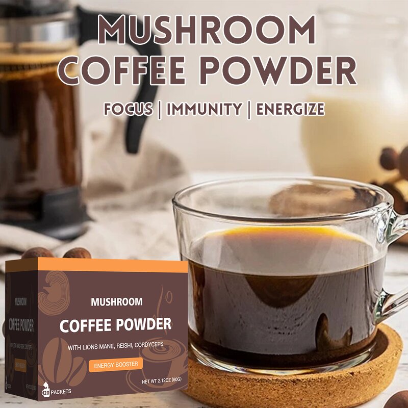 Mushroom Coffee Manufacturer - Organic Cordyceps Superfood Coffee Mushroom Complex Coffee