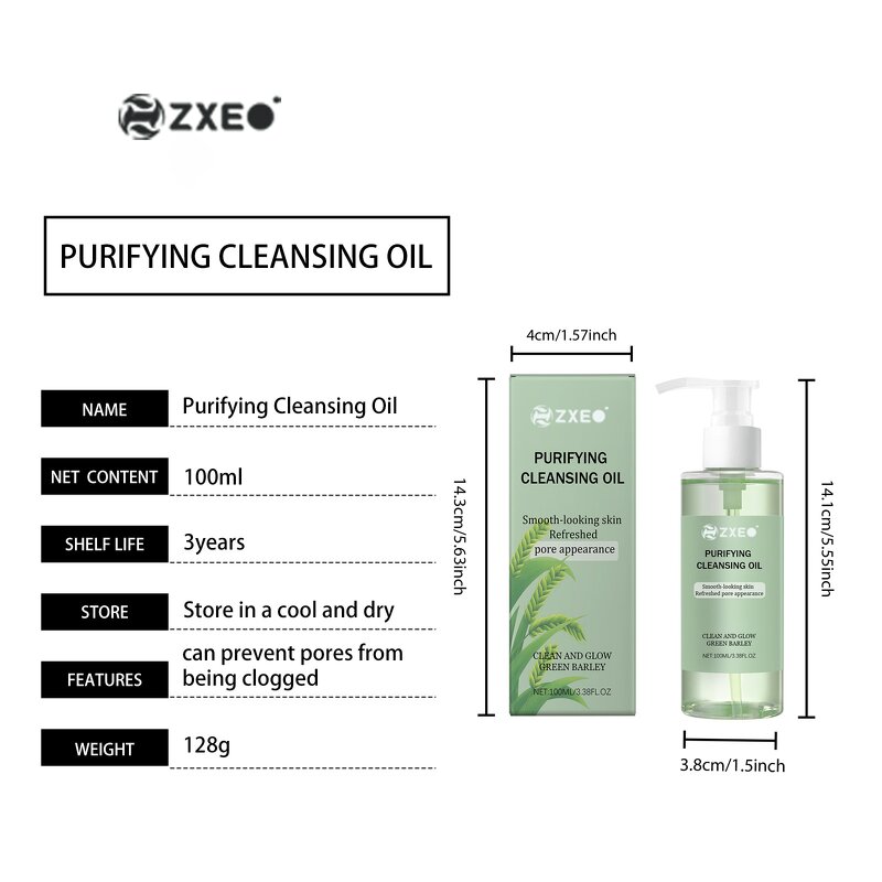 Cleansing Oil - Deep for Makeup Blackhead Whitehead Remover Korean Vegan