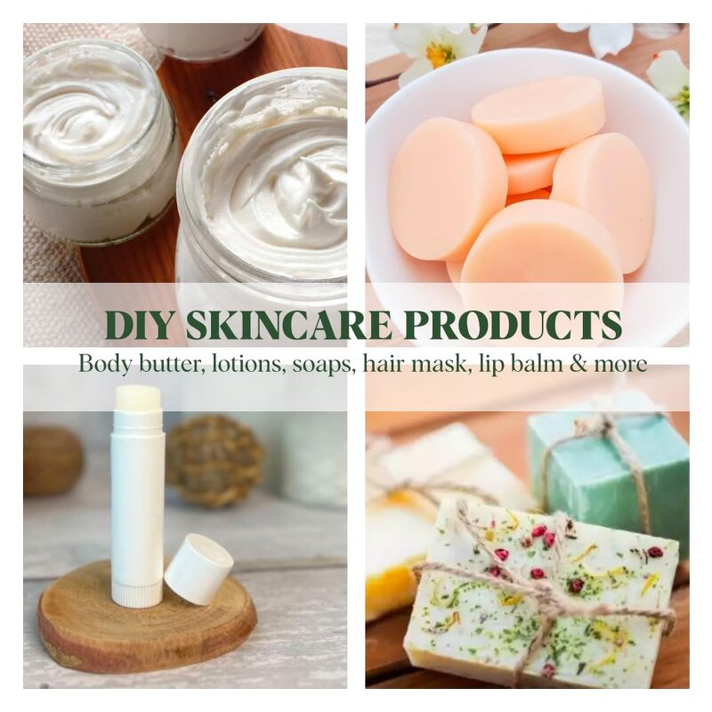 Cocoa Butter - Raw Unrefined for Lotion Cream Lip Balm Body Butter Moisturizer