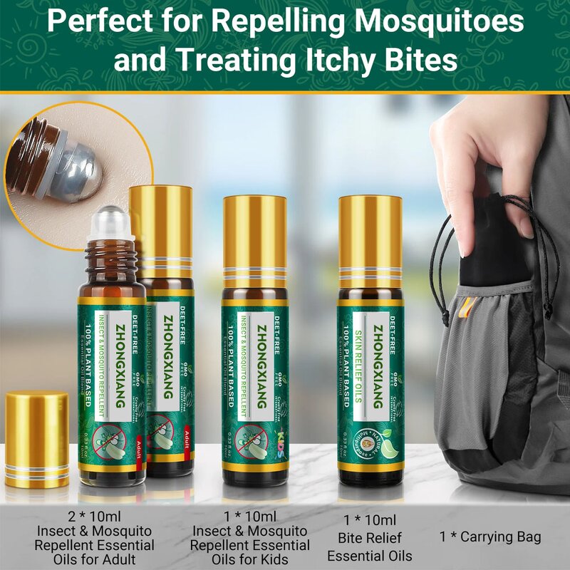 Roll on Oil - Private Label Natural Raw for Bug Bite Fast Relief