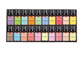 Fruity Essential Oil Set - Premium Pure Natural for Home Diffuser Sweet Orange Lemon Grapefruit