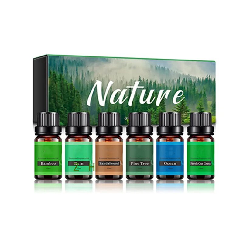 Diffuser Oil Set - Private Label Aromatherapy for Soap Making Plant Mint Eucalyptus