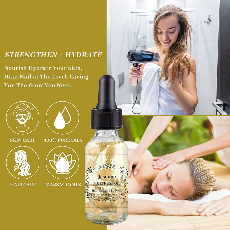 Rose Oil - Private Label 100% Pure for Body Hair Facial Skin Care Repair