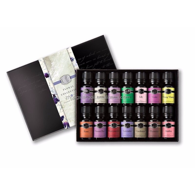 Massage Oil Set - OEM Factory China 6 Pack 100% Pure Therapeutic Grade