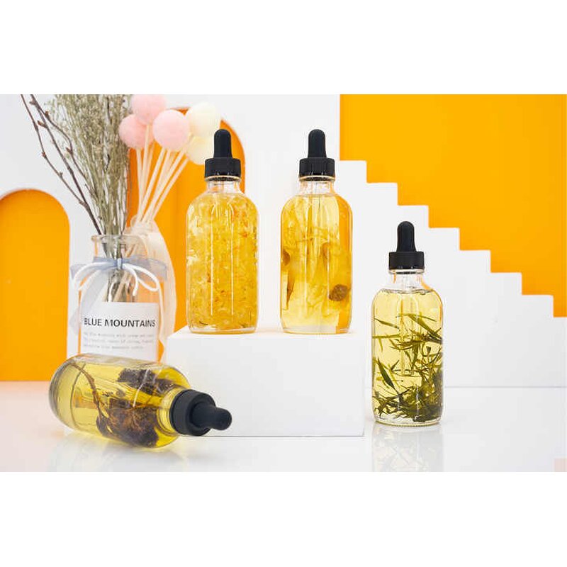 Rose Oil - Multifunction for Body Hair Care Serum Moisturizing Massage