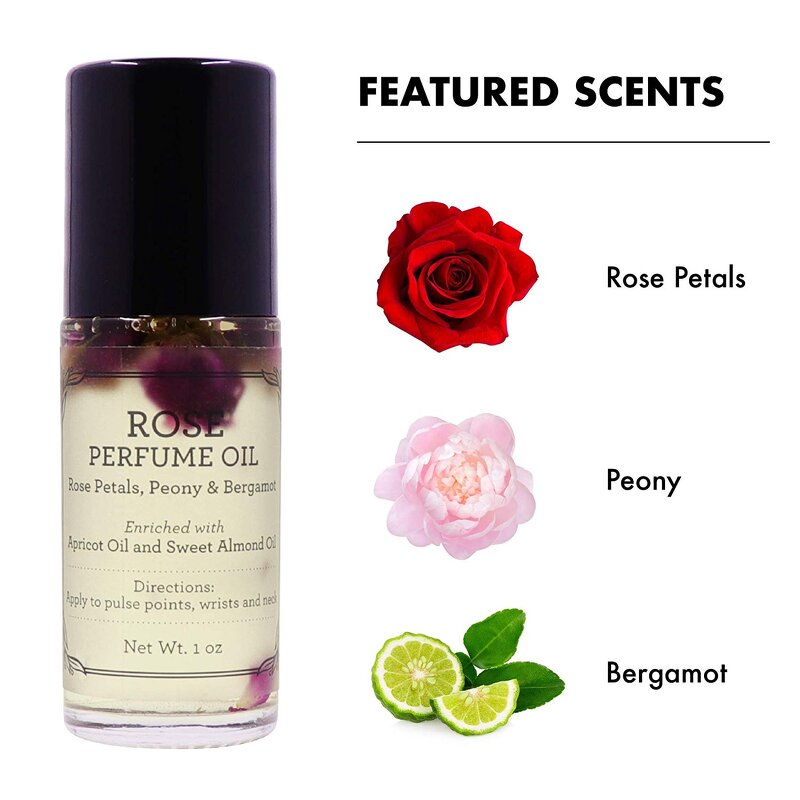Rose Petal Oil - Private Label 100% Pure NATURAL for Skin Body Hair
