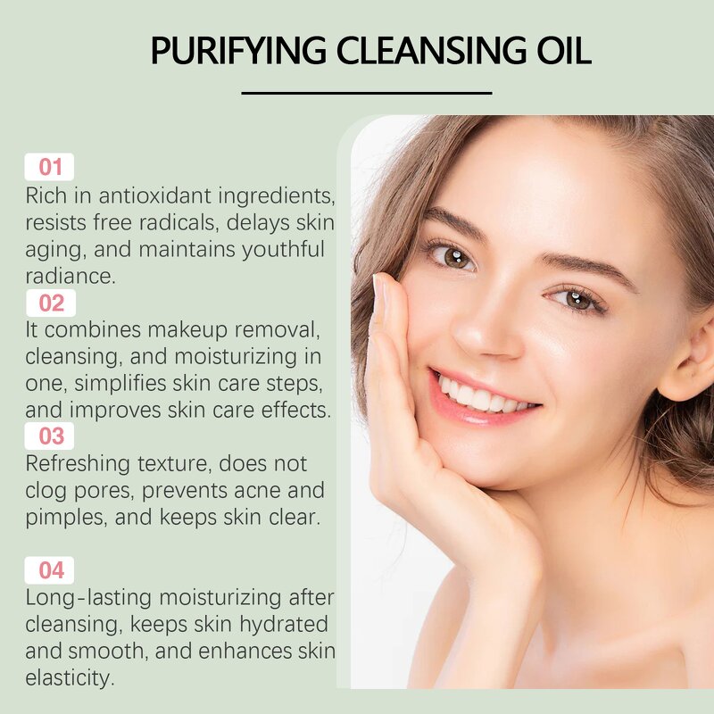Cleansing Oil - Deep for Makeup Blackhead Whitehead Remover Korean Vegan