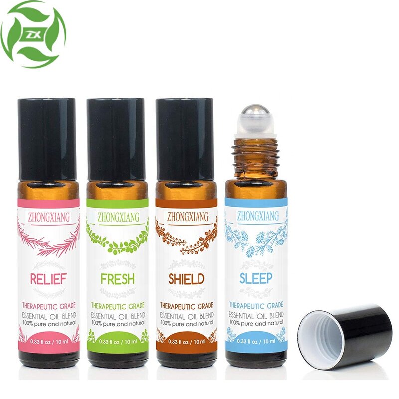 Aromatherapy Oil Set - Private Label 10ml Lemon Rose Diffuser New Bulk