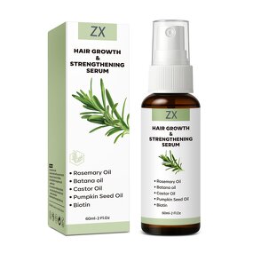 Hair Oil - Private Label Organics Pure Rosemary Mint for Scalp Strengthening