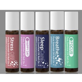 Citronella Oil Roll On - 100% Pure for Skin Relaxation Gift