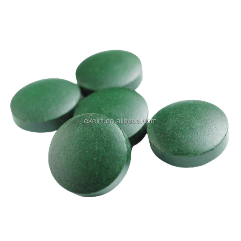 Spirulina Tablets Manufacturer - Green Natural Mixed 250mg/500mg in Bulk